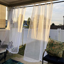 GINBEL Tension Curtain Rod 43 to 83 Inches (3.6 to 7 ft), 1.26" Diameter Spring - Like New