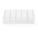 FixtureDisplays 24 X 8 X 8", 5-Slot Divided Candy Bulk Bin Acrylic 100808 - Brand New