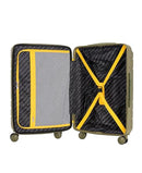 French Connection Le Voyage Luggage Set, Sage, 22" Carry-On - Brand New