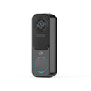 EPOWERON WIRELESS SMART VIDEO DOORBELL CAMERA - BLACK - Like New