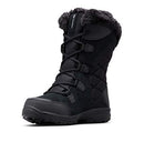 COLUMBIA WOMEN'S ICE MAIDEN II SNOW BOOTS BLACK/COLUMBIA GRAY SIZE 9.5 New