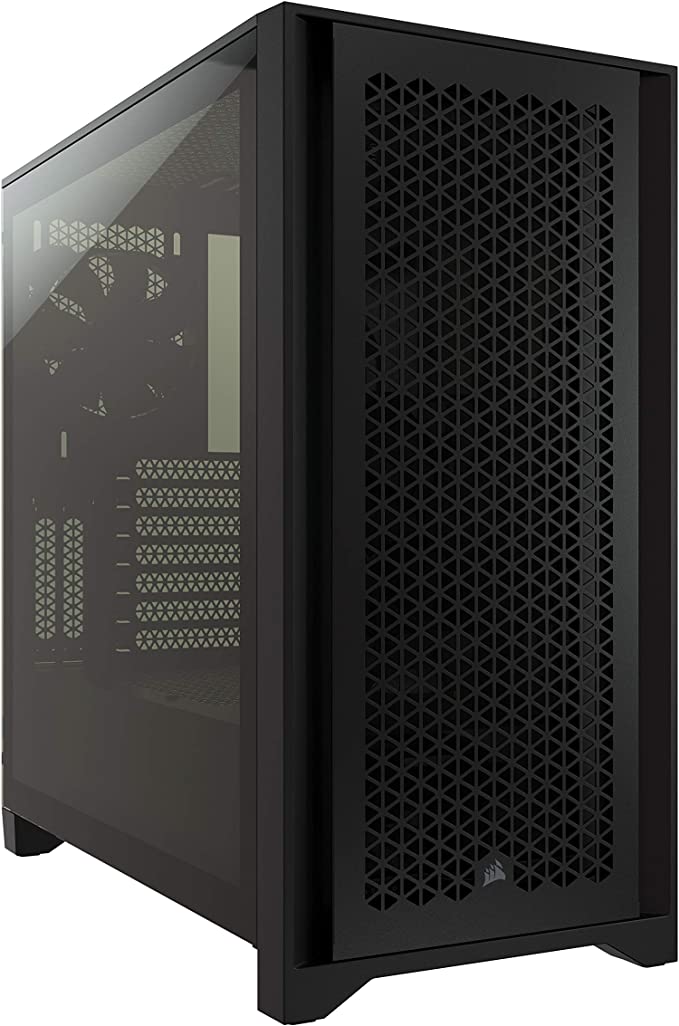 Corsair 4000D AIRFLOW Tempered Glass Mid-Tower ATX Case CC-9011200-WW - Black Like New