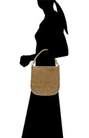 Frye Women's Melissa Hobo Handbag, Stylish Bag with Adjustable Strap & Pockets - Like New