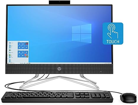 HP 22-DF 21.5" FHD All-in-One Ryzen 3 3250U 8GB 1TB HDD 22-DF0023W - Black - Like New