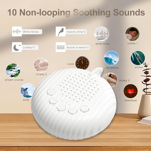 White Noise Sound Machine, Portable Sound Machine for Home/Office/Yogasleep New