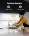 SUPERDANNY 16" Under Cabinet Lights Wave Sensor LED Rechargeable 2/Pack - White - Like New