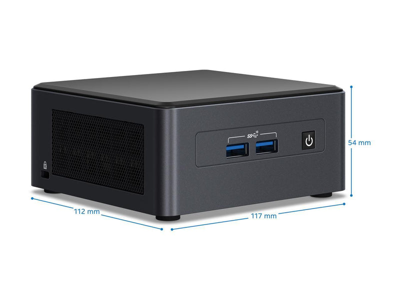 Intel NUC 11 Pro NUC11TNHi3 Barebone System - Socket BGA-1449-1 x Processor