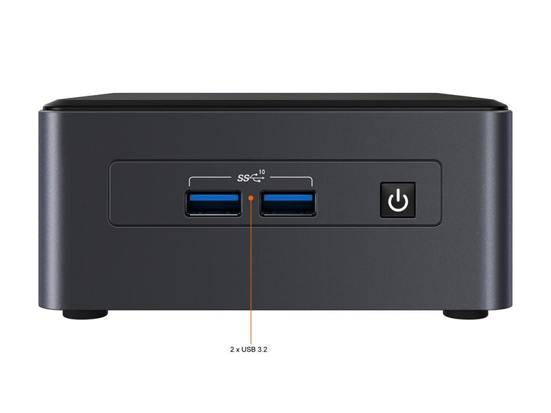 Intel NUC 11 Pro NUC11TNHi5 Barebone System - Ultra Compact - Socket BGA-1449-1