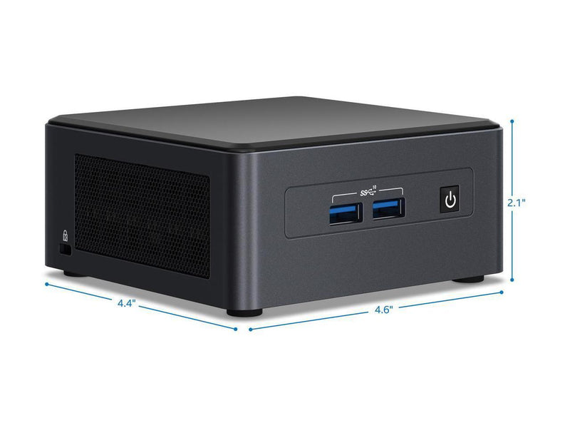 Intel NUC 11 Pro Kit NUC11TNKv7 BNUC11TNKV70001 Mini / Booksize Barebone System,