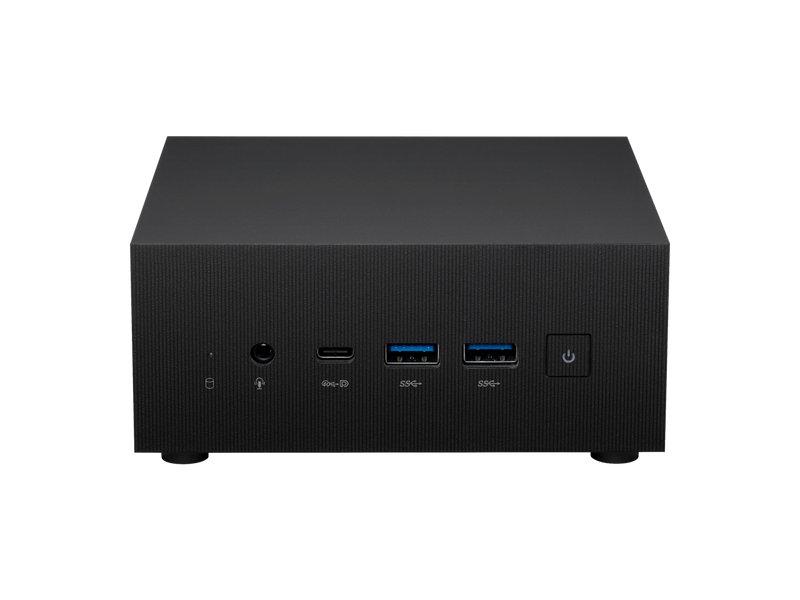 ASUS ExpertCenter non-logo PN53 Mini PC Barebone with AMD Ryzen 5 6600H, Quad-4K