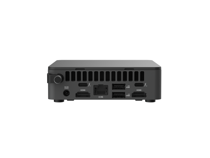 ASUS NUC 13 PRO RNUC13ANKI70000UI Black Barebone slim Kit with Intel® Core™