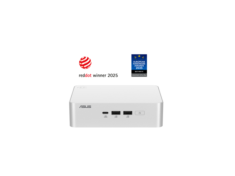 ASUS NUC 15 Pro+ Barebone Mini PC with Intel Core Ultra 7 255H  CPU, 2x DDR5