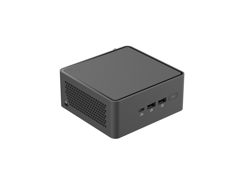 ASUS NUC 15 Pro Tall Barebone Kit Mini PC with Intel Series 2 Core 7 240H, 2x