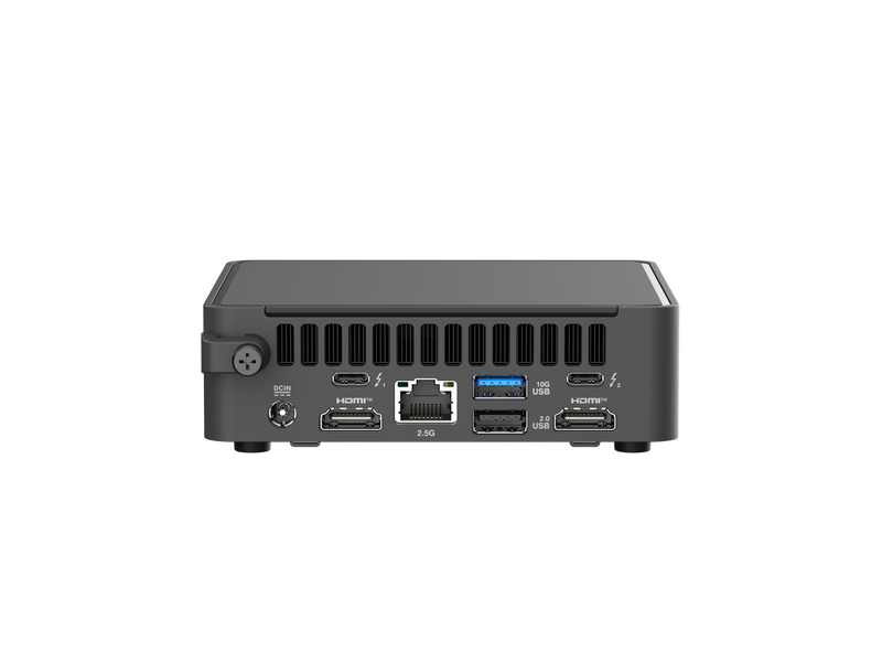 ASUS NUC 15 Pro Slim Barebone Kit Mini PC with Intel Series 2 Core 7 240H, 2x