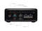 ASRock Industrial NUC BOX-J6412 Black Mini / Booksize Barebone System