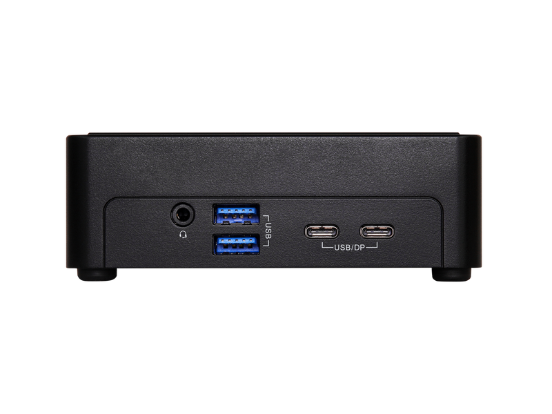 ASRock Industrial NUCS BOX-1360P/D4 Black Barebone Systems - Mini-PC (Intel®