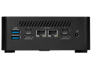 MSI Cubi NUC 1M-009BUS Black Mini PC Barebone, with Intel Core 7 150 U,