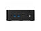 MSI Cubi NUC 13MQG 202BUS Mini Barebone PC, Intel Core i7-1365U vPro Enterprise,