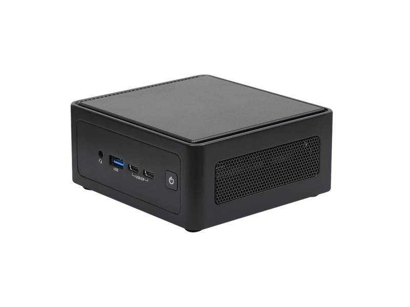 ASRock Industrial NUC BOX-225H Black Mini-PC Barebone