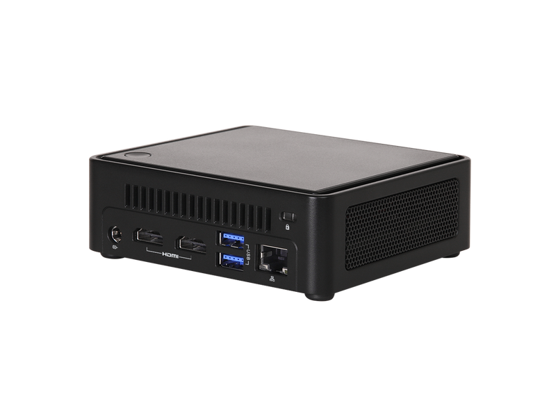 ASRock Industrial NUCS BOX-255H Black Mini-PC Barebone