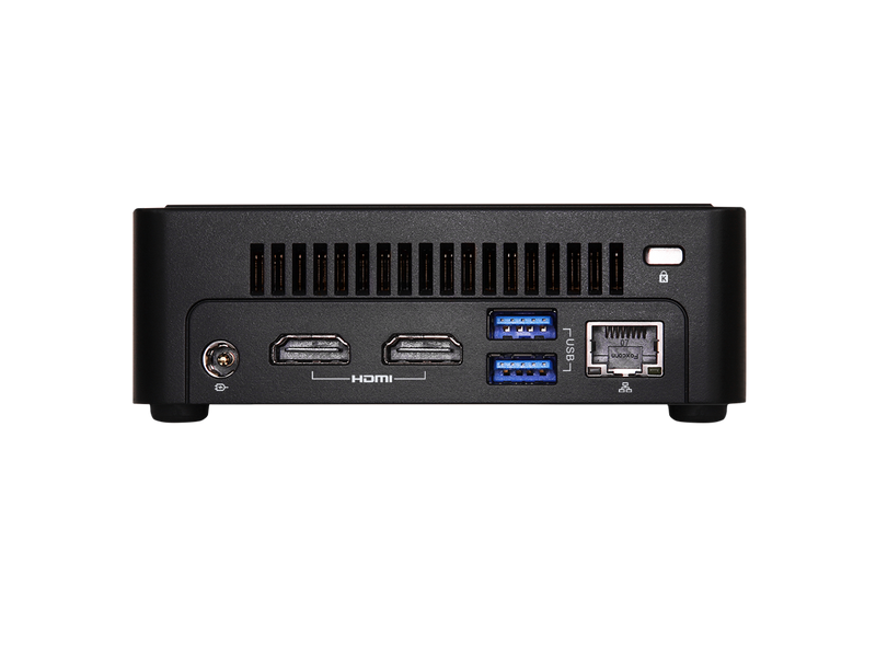 ASRock Industrial NUCS BOX-255H Black Mini-PC Barebone
