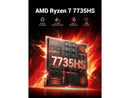 Firebat A6 Mini PC With AMD Ryzen7 7735HS 8C/16T(Up to 54W), 16GB(LPDDR5) RAM