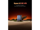 BOSGAME VTA-439 Barebone Mini PC, AMD Ryzen AI 9 HX 470 (Up to 5.2GHz), Dual