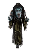 703191 RUBIES II RUBIES CHILD'S FORUM ZOMBIE ROBE COSTUME SIZE MEDIUM - GREEN - Like New