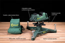Caldwell The Rock Dlx Shooting Rest And Rear Bag Combo 383640 - GREEN - Like New