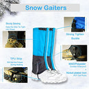 B09DYWGNDW 4-in-1 Lightweight Terrain Snowshoes Set Men/ Women/ Youth/ Kids - Brand New