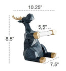 Cute Sitting Deer Paper Towel Roll Holder Decorative Paper Holder B08D9R5HQM - Brand New