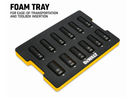 DEWALT 12-PIECE, 3/8-INCH DRIVE METRIC DEEP IMPACT SOCKET SET - BLACK/YELLOW - Like New
