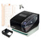 UPUNCH CR1000 TIME CLOCK & DATE STAMP SYSTEM, 50 CARDS, RIBBON & KEYS - BLACK - Like New