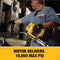 DEWALT 20V MAX GREASE GUN, CORDLESS 42” LONG HOSE 10,000 PSI  DCGG571M1 - YELLOW - Like New