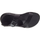 CHACO WOMEN'S Z/CLOUD SANDAL - SIZE: WOMEN 11 (AU/UK W9) - SOLID BLACK - Like New