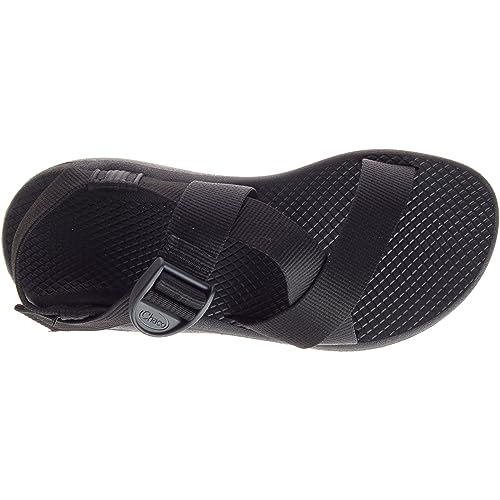 CHACO WOMEN'S Z/CLOUD SANDAL - SIZE: WOMEN 11 (AU/UK W9) - SOLID BLACK - Like New