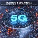 TTQ STORE WIRELESS HDMI TRANSMITTER AND RECEIVER WIRELESS HDMI EXTENDER 4K GREEN - Like New