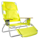 OSTRICH DELUXE 3 IN 1 BEACH CHAIR WITH FACE OPENING - PORTABLE - GREEN - Like New