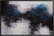 Ashley Bellecott Wall Art 48x70 Black White and Blue A8000317 New