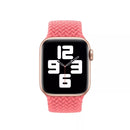 APPLE WATCH BRAIDED SOLO LOOP 44MM - PINK PUNCH - SIZE 10 - PINK PUNCH - Brand New