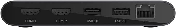 Belkin Thunderbolt 3 Dock Mini HD With Cable Usb C Hub Usb C Docking Station Like New