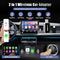 BVICNG 2 IN 1 WIRELESS CARPLAY ADAPTER & ANDROID AUTO WIRELESS 5.0 - BLACK - Like New