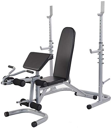 SPORZON! SPORZON! MULTIFUNCTIONAL WORKOUT STATION OLYMPIC BENCH - Scratch & Dent