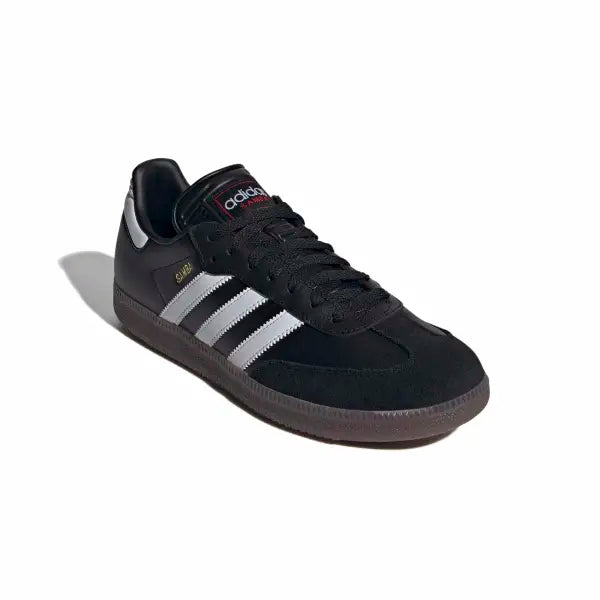 ADIDAS TRAINERS SAMBA 43 1/3 - SIZE: MEN 9.5 (AU/UK M9) - BLACK/WHITE - Like New