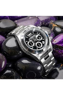 INVICTA SPEEDWAY 9223 MEN'S QUARTZ WATCH - 39 MM - SILVER - Like New