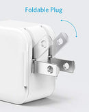 ANKER POWERPORT III 2-PORT 12W USB WALL CHARGER (3- PACK) WALL PLUG- WHITE Like New