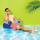 SUN SQUAD NOODLE SLING POOL LOUNGERS - ADULT, POLYESTER, 250LB CAPACITY - BLUE - Like New