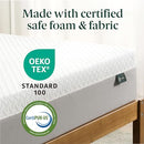 Zinus 8 Inch Green Tea Essential Memory Foam Mattress, Queen - Like New