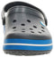 CROCS UNISEX ADULT CROCBAND CLOG - SIZE: MEN 9 WOMEN 11 - CHARCOAL/OCEAN - Brand New