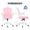 WINRISE OFFICE CHAIR DESK ERGONOMIC MESH COMPUTER HOME OFFICE - PINK - Like New